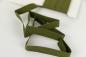 Preview: Köperband auf Wickel 10 mm Breite und 3 m Länge, Armygrün